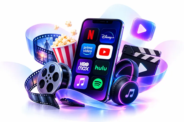 Android phone and app artwork