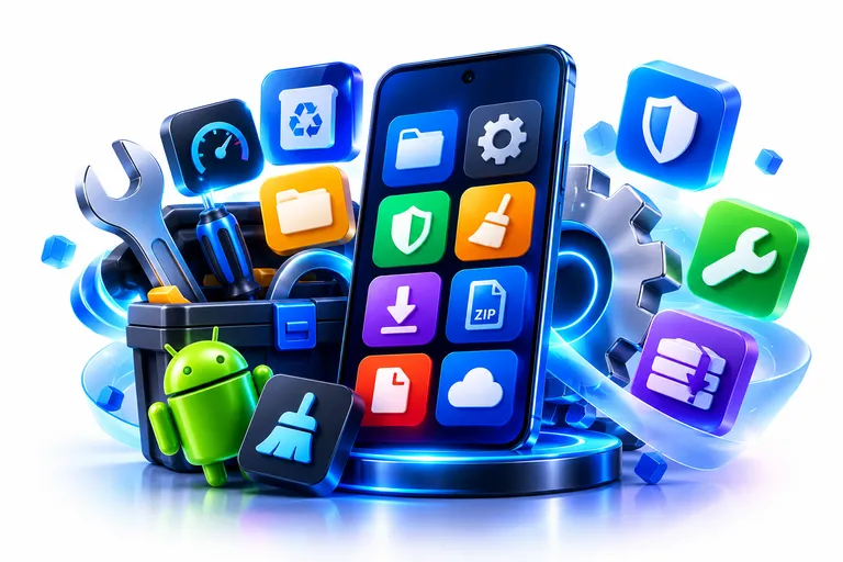 Android tools and utility app artwork